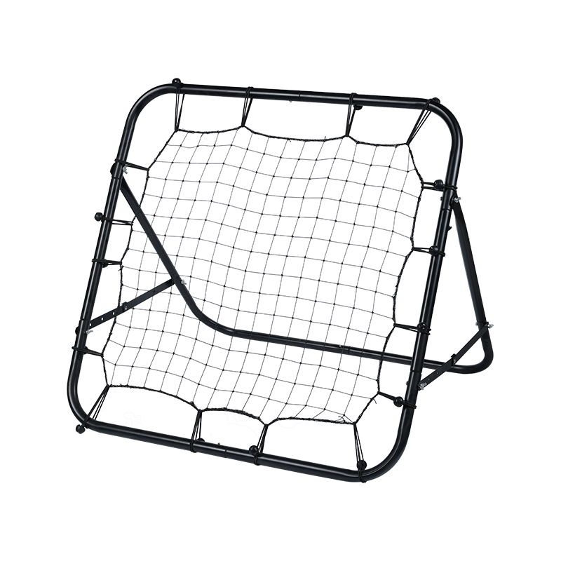 GRTU02 Black carbon steel rebound training soccer net