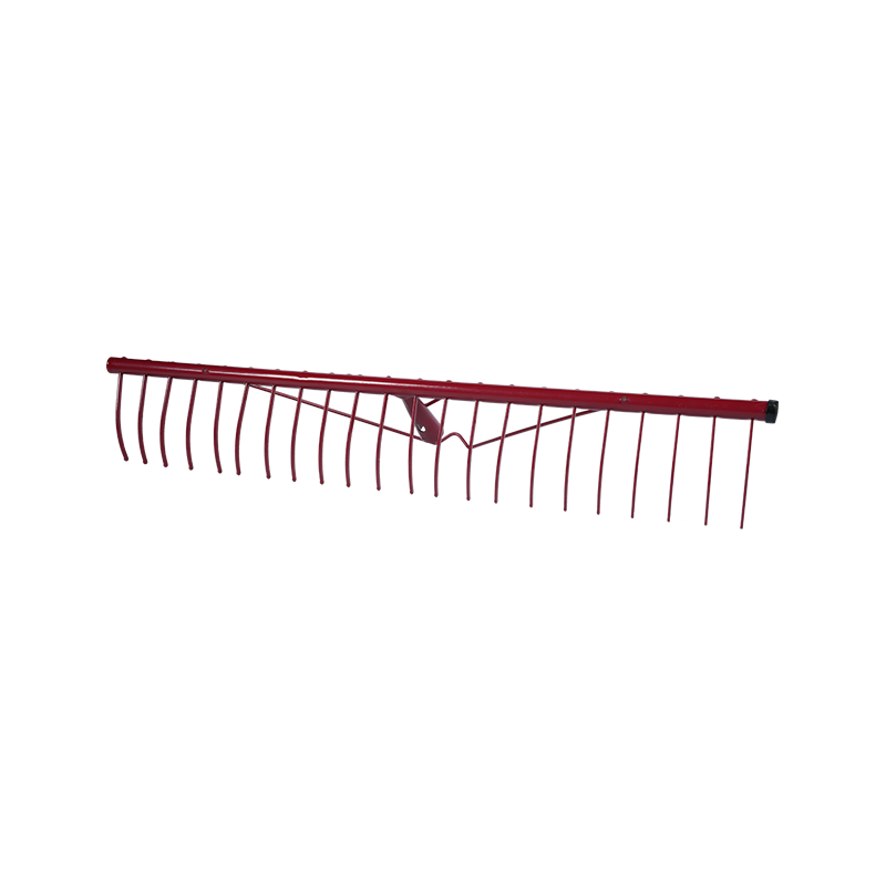 22GRPZ21 Twenty-two-tooth red carbon steel large soil rake