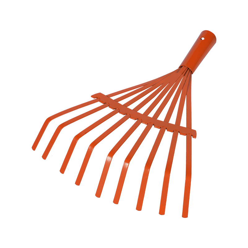 9GRPZ01-6 Orange 9-tooth flat wire rake