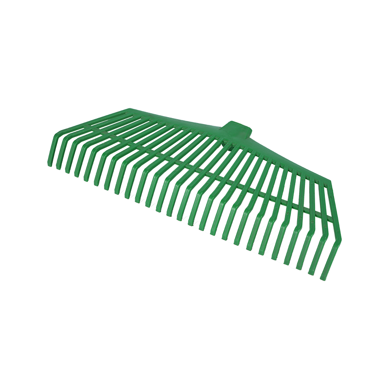 26GRPZ48 26-Tooth green plastic flat wire rake